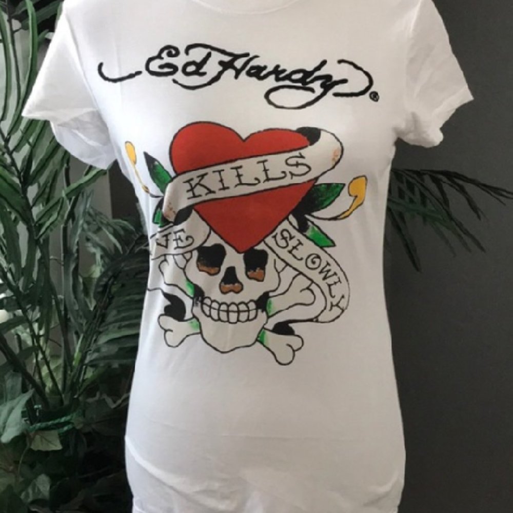Ed Hardy Tee Shirt Ed women